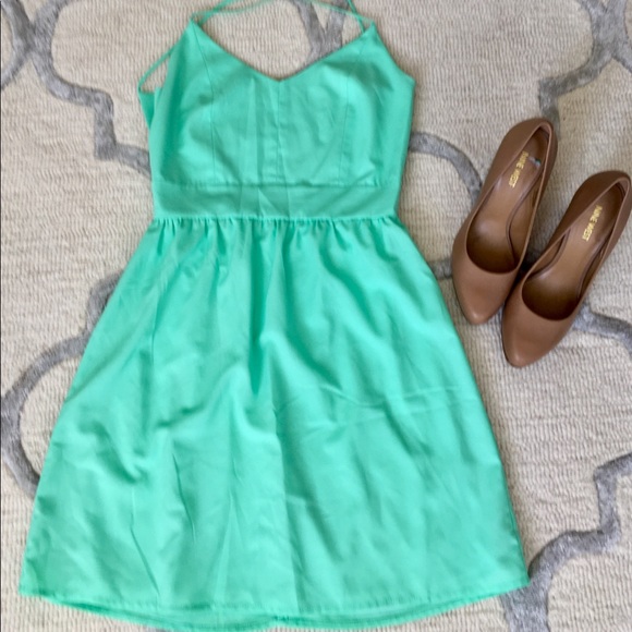 Tobi Dresses & Skirts - Tobi Mint Sleeveless Dress